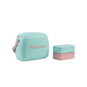 Polarbox Cooler Bag Summer Cyan-Rose: Cyan - Rose / 6qts