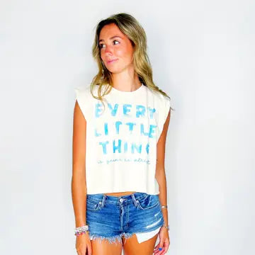 Every Little Thing Is Gonna Be Alright Muscle Tee