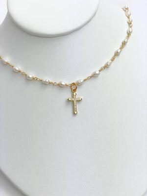 Jacee Cross Necklace