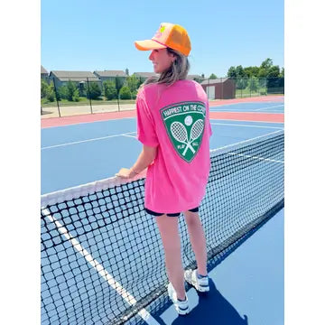 Happiest On The Court Watermelon Graphic Tee